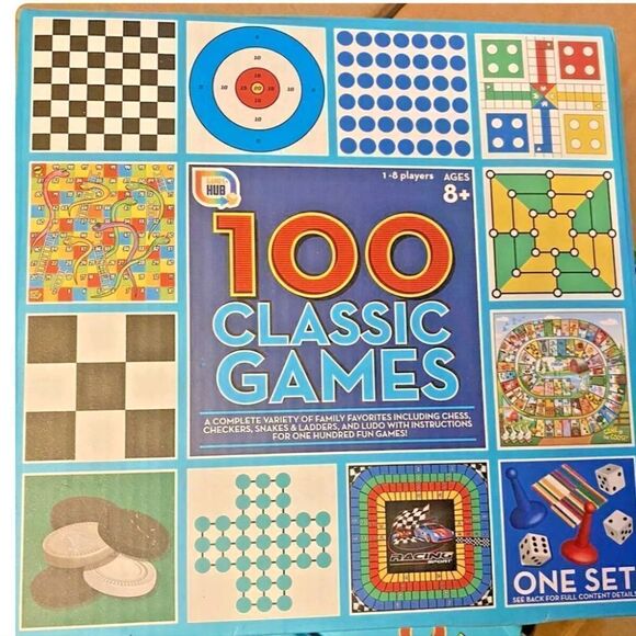 Games Hub 100 Classic Games - Picture 1 of 2